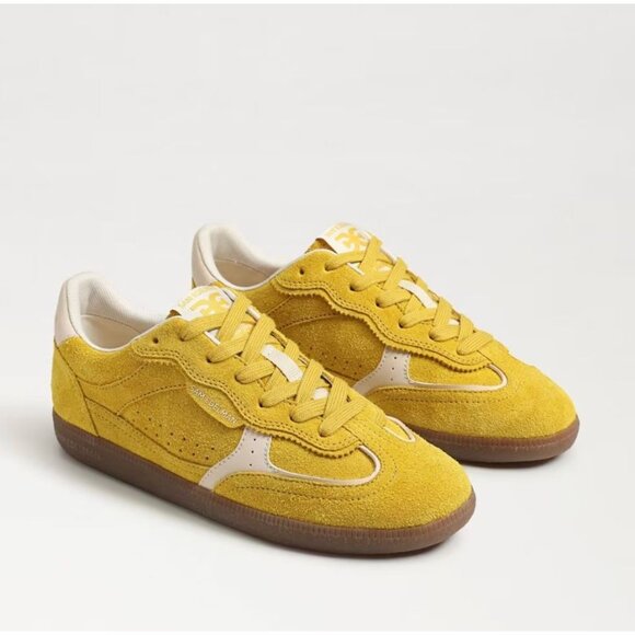 Sam Edelman Kallen Yellow Sneakers Size 8 - Picture 1 of 7